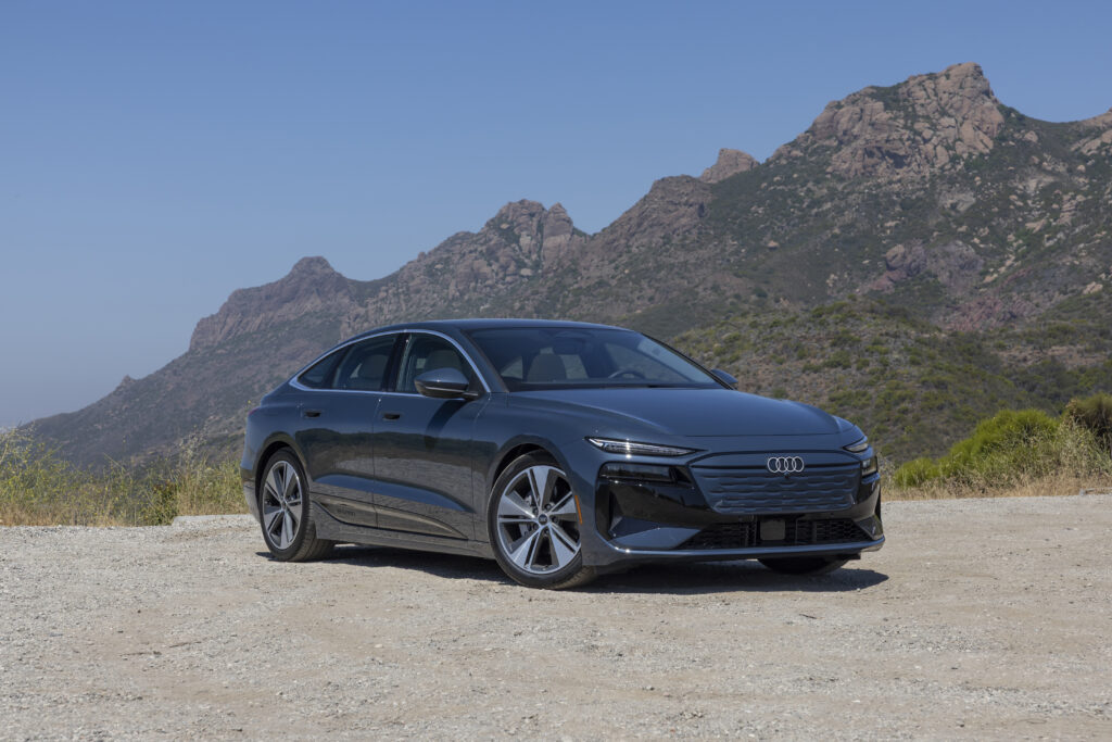 2026 audi a6 e tron front part design