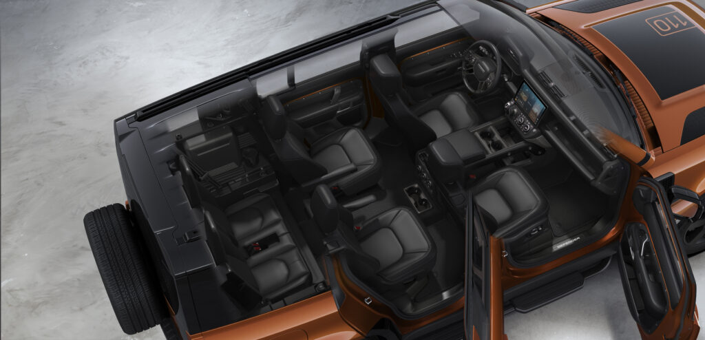 2026 land rover defender interior
