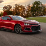 2028 Chevrolet Camaro modern muscle car exterior front view
