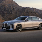 2027 BMW 7 Series luxury sedan with Panoramic iDrive and illuminated kidney grille
