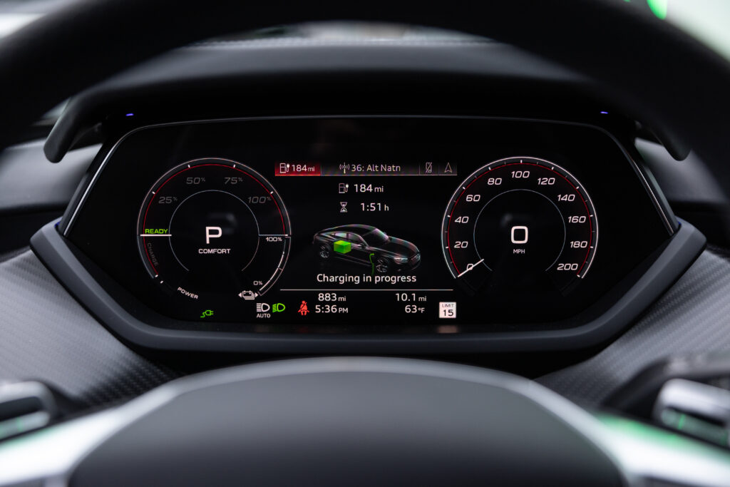 2027 audi q4 quattro e tron premium electric suv showcasing sleek design, quattro all wheel drive, and advanced ev technology interface