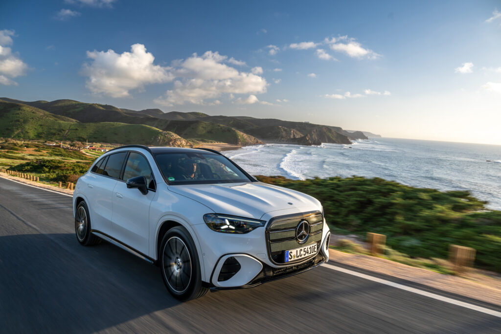 pressefahrveranstaltung in portugal: foto und videomaterial des neuen elektrischen glc press test drive in portugal: photo and video assets of the all new electric glc