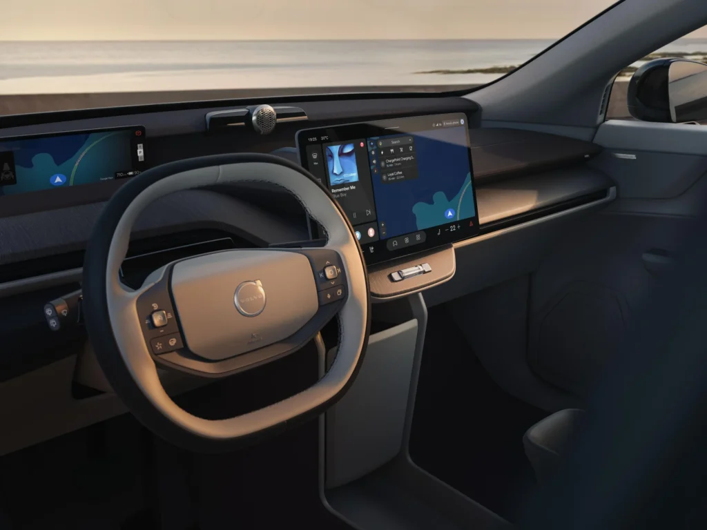 2027 volvo ex60 electric cabin design