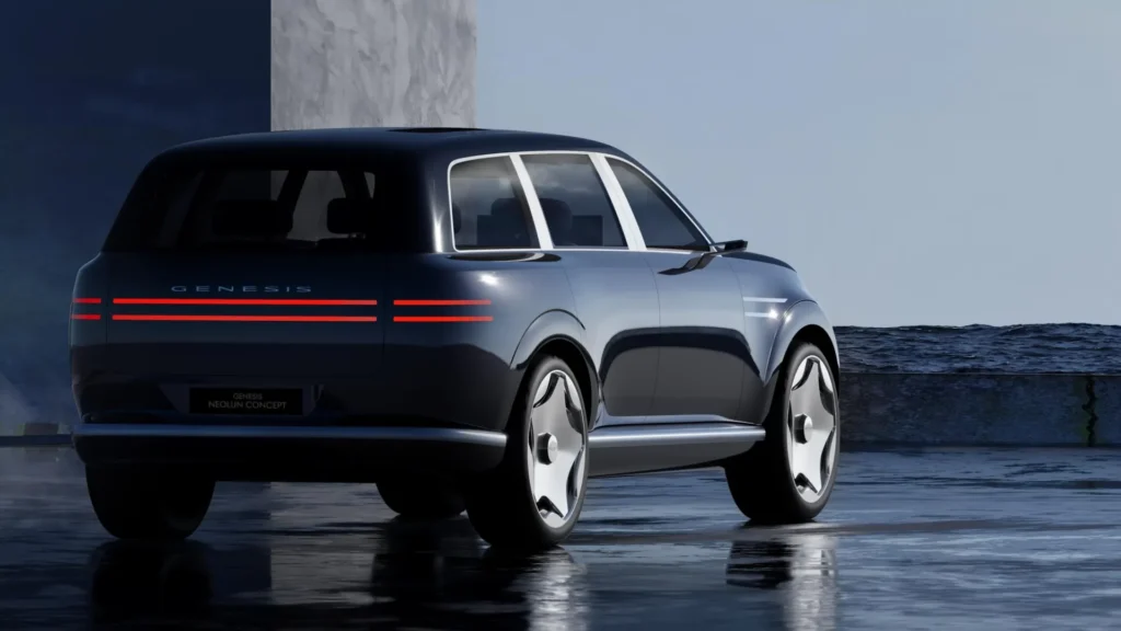2026 Genesis GV90 backside design