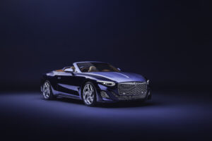 2027 Bentley Batur Convertible open-top grand tourer by Mulliner in custom paint