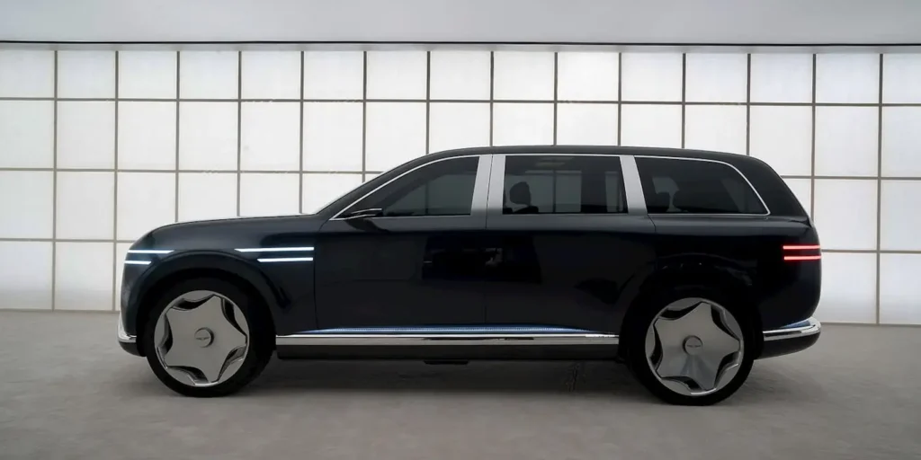 2026 Genesis GV90 from the side
