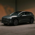 2027 Volvo EX60 Electric front design with LED headlights and modern SUV styling