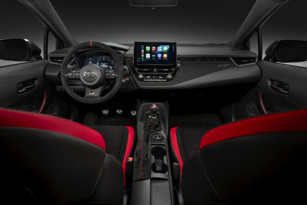 2026 toyota grmn corolla all interior details