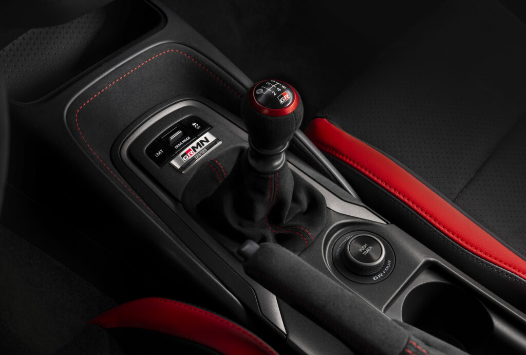 2026 toyota grmn corolla gear shifter