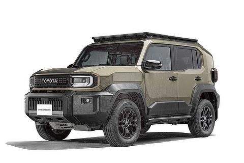 2027 Toyota Land Cruiser FJ rugged SUV showcasing its modern off-road exterior design