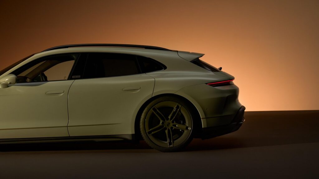 porsche taycan turbo s soho house one back side wheel design