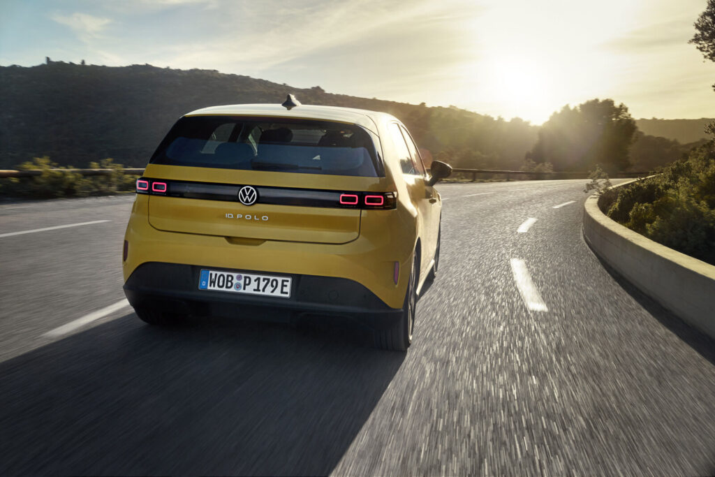 2027 Volkswagen ID. Polo back driving 